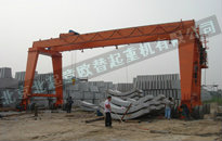 MHB double girder electric hoist gantry crane