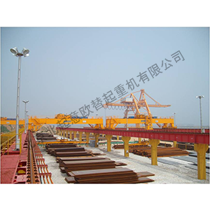 QC electromagnetic double girder crane